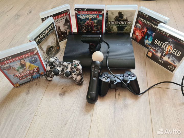 Sony PlayStation 3 Suer Slim прошитая