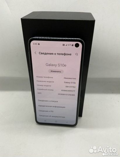 Samsung Galaxy S10e, 6/128 ГБ