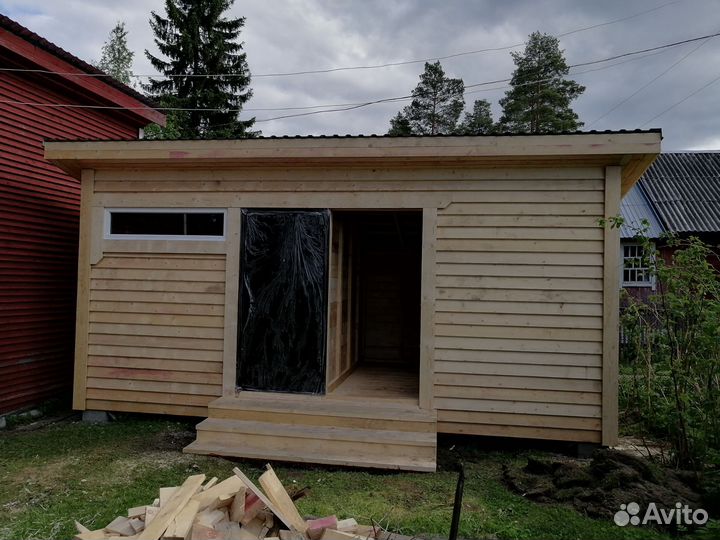 Хозблоки, бытовки, беседки