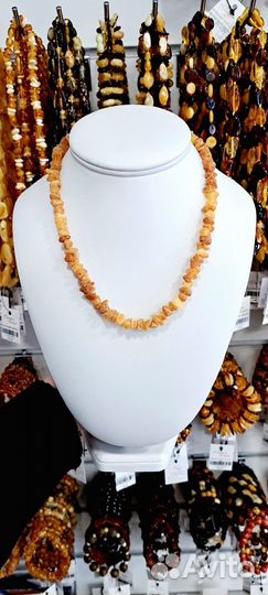 Лечебные бусы из янтаря