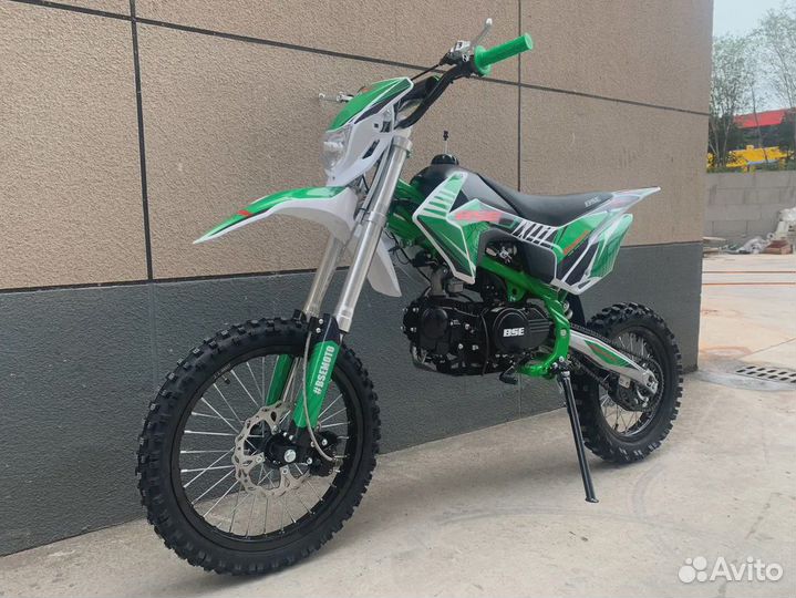 Питбайк BSE MX 125 17/14 (зеленый)