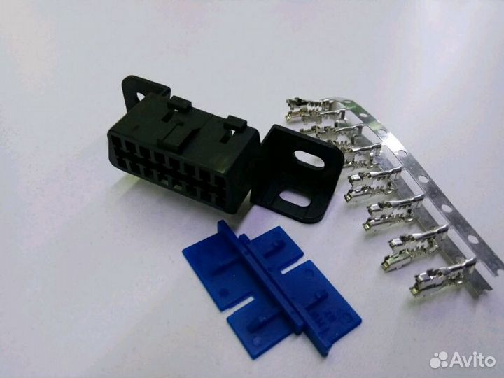 Разъем OBD-2 для установки в автомобиль