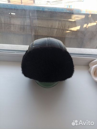 Мужская зимняя шапка ушанка меховая