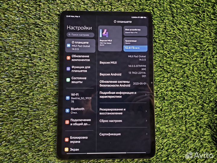 Xaomi mi pad 6 pro 8/128