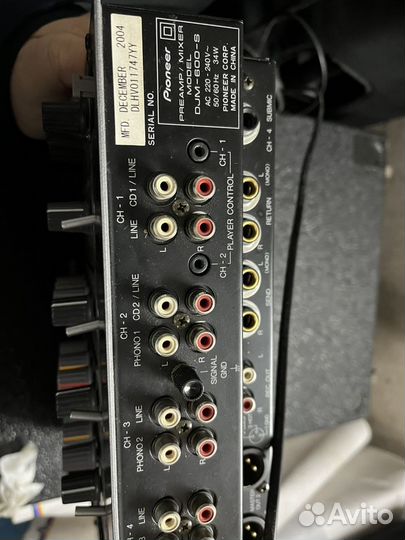 Pioneer DJM 600 микшерный dj пульт