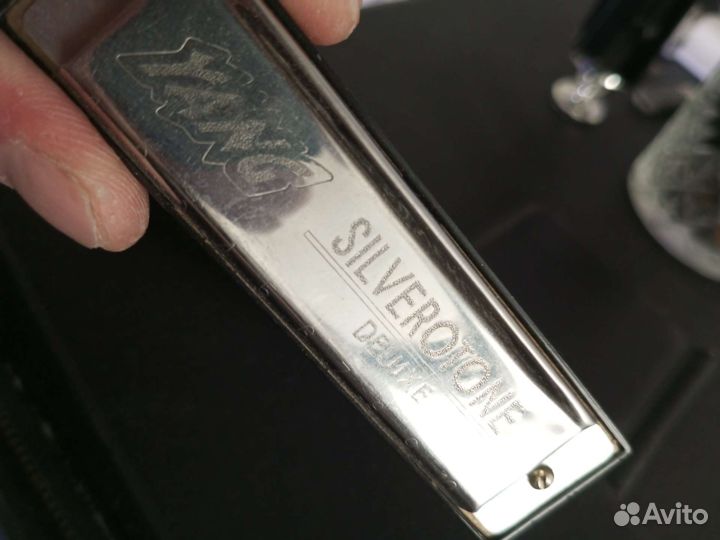 Губная гармонь hohner silverstone