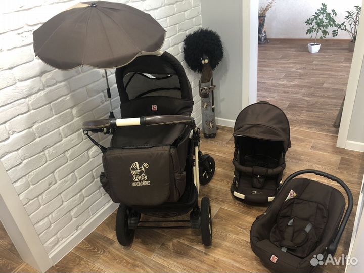 Коляска sonic verdi 3 в 1