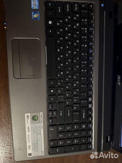 Acer aspire 5750