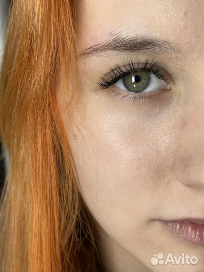 Наращивание ресниц на дому