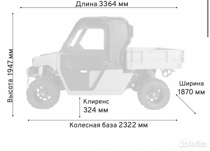 Полноприводный багги aodes desertcross