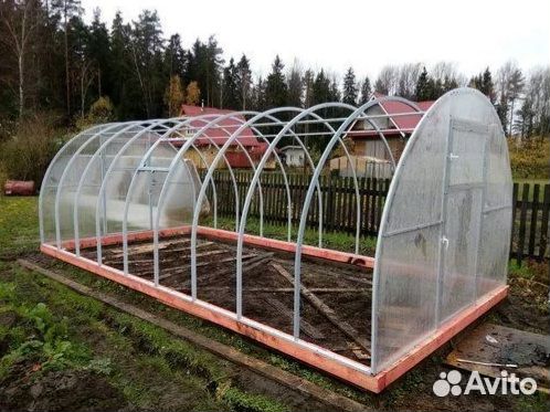 Теплицы. Прочный каркас из профиля 20х40 мм