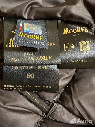 Пуховик Moorer Fantoni-SHL
