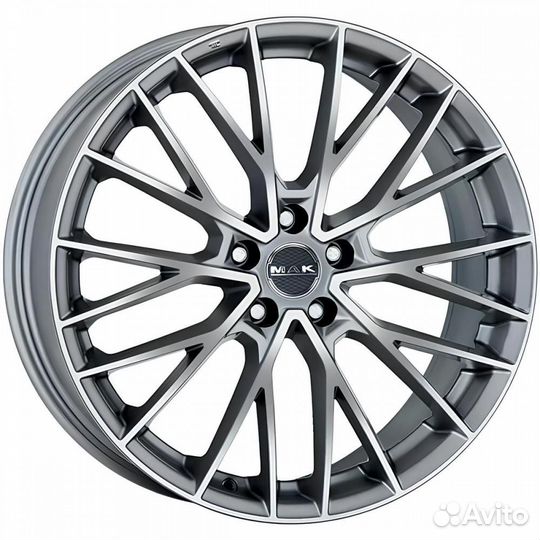 Mak Speciale D 11.5x22 5x112 ET 52 Dia 66.6 (gloss black)