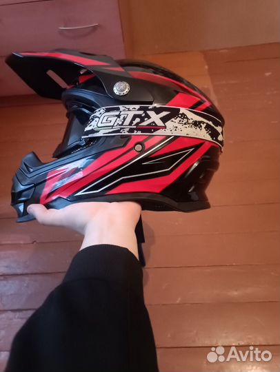 Кроссовый шлем hizer