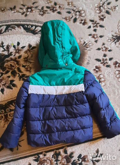 Куртка зимняя для мальчика. р. 110-116