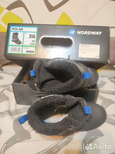 Ботинки лыжные nordway 36 nnn