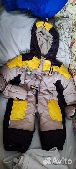 Зимний комбинезон 74 см