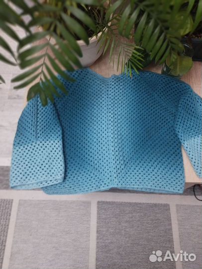 Вязаный жакет женский