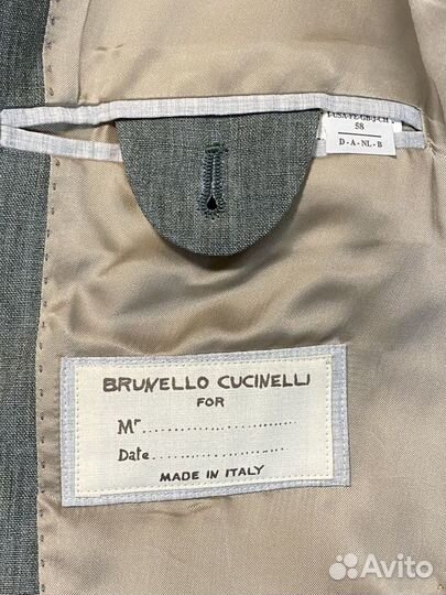 Пиджак Brunello Cucinelli 58 лен