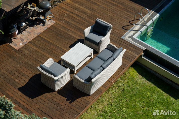 Плетеная мебель из искусственного ротанга
