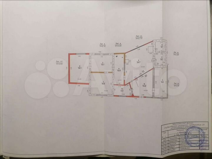 Дом 126,7 м² на участке 8,9 сот.