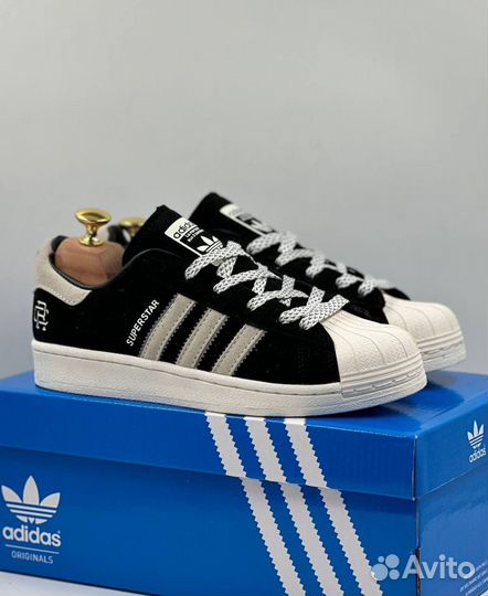 Adidas Superstar черные женские (W:а110)