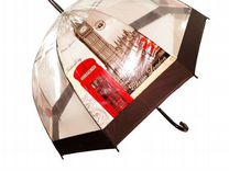 Зонт купол прозрачный коробка 12 штук