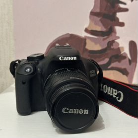 Зеркальный фотоаппарат canon eos 600d