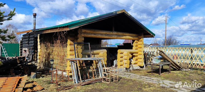 Беседка из сруба