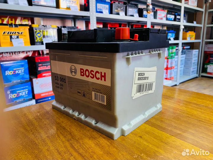 Аккумулятор Bosch 41 Ач на Киа Пиканто