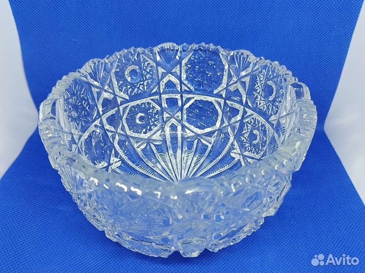 Хрустальная ваза, салатник, конфетница СССР