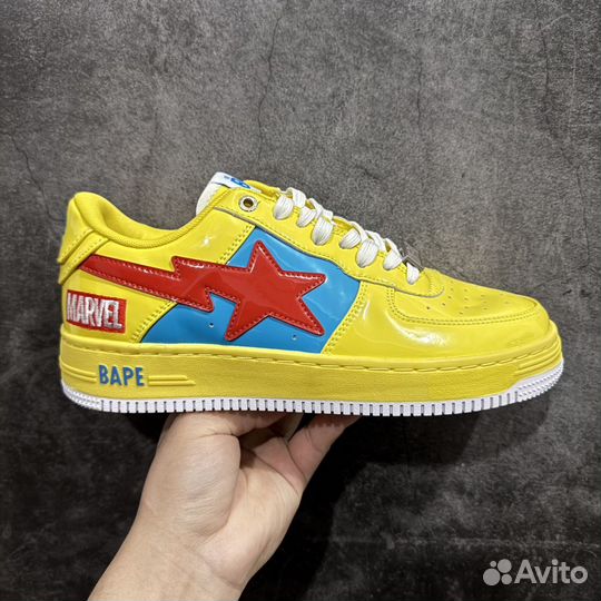 Bape bapesta Marvel кроссовки