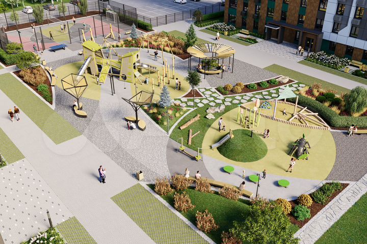 1-к. квартира, 38 м², 4/16 эт.