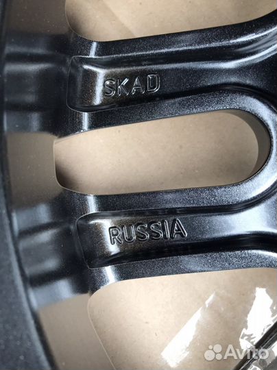 Диски Нива 7*16 ет40 Новые Тайга Графит