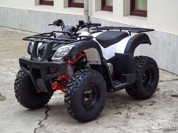 Квадроцикл Kayo Bull-3C черно-белый