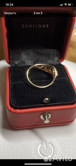 Золотые серьги детские 585 золотое кольцо женское