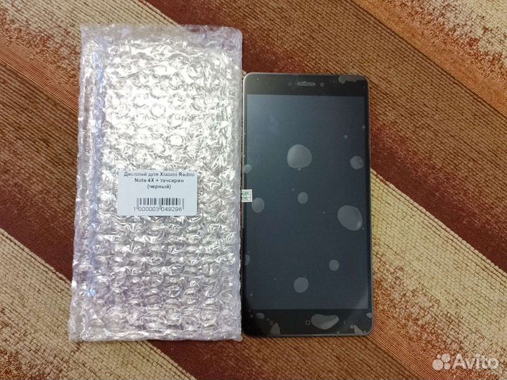 Дисплей для Xiaomi redmi note 4x + тачскрин (чёрны