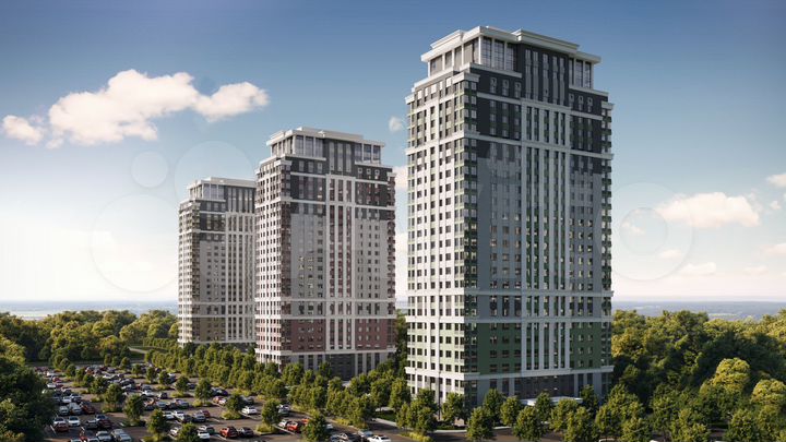 2-к. квартира, 51,7 м², 14/26 эт.