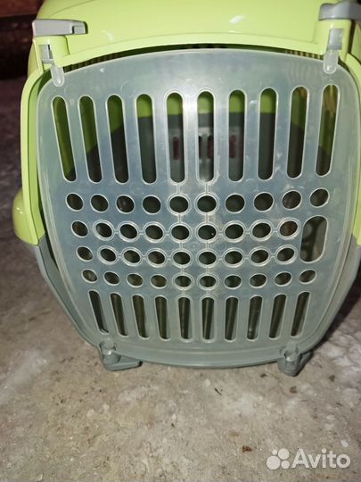 Переноска для животных пластиковая