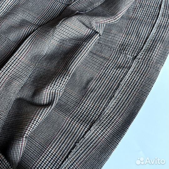 Юбка мини гусиная лапка складка Zara S