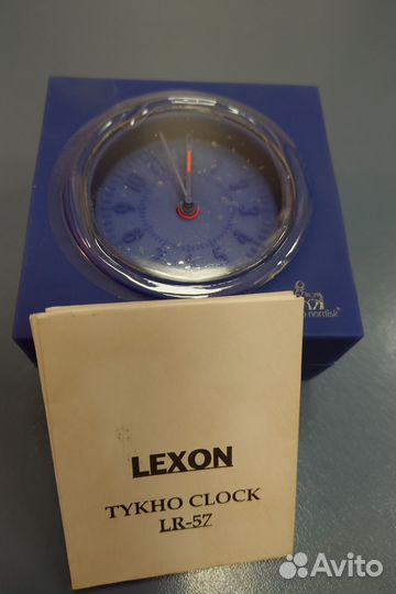 Мини часы будильник Lexon Франция