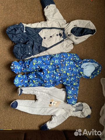 Детские комбинезоны 62 и 68 р-р