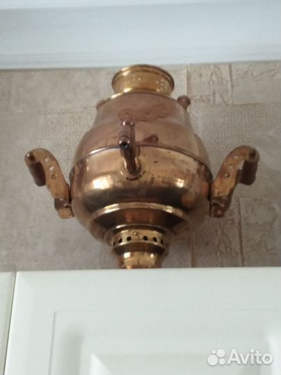 Угольный самовар на дровах 3л 