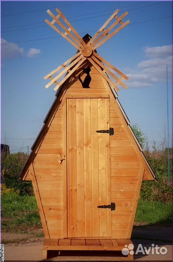 Дачный туалет с установкой HME557