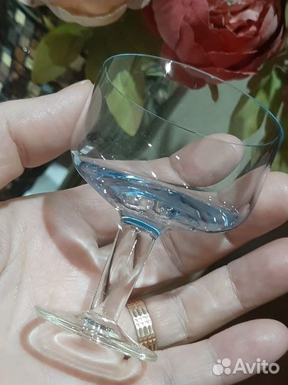 Рюмки, стопки цветное стекло, СССР