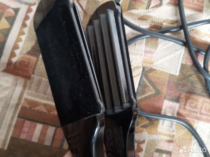 Щипцы гофре babyliss 50 pro black