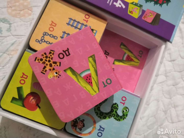 Книжки кубики clever