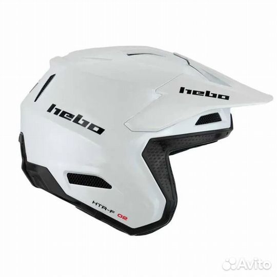 Hebo Zone Pro Monocolor open face helmet Белый