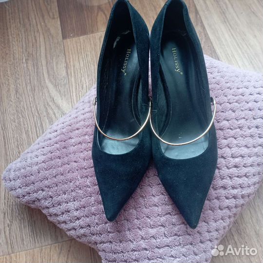 Туфли женские 40 размер натуральная замша