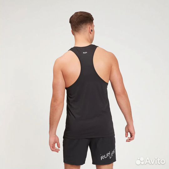 Майка Myprotein Graphic Running - Black
